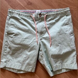 Free Planet Light Green Chino Shorts with Drawstring Men's Size Large